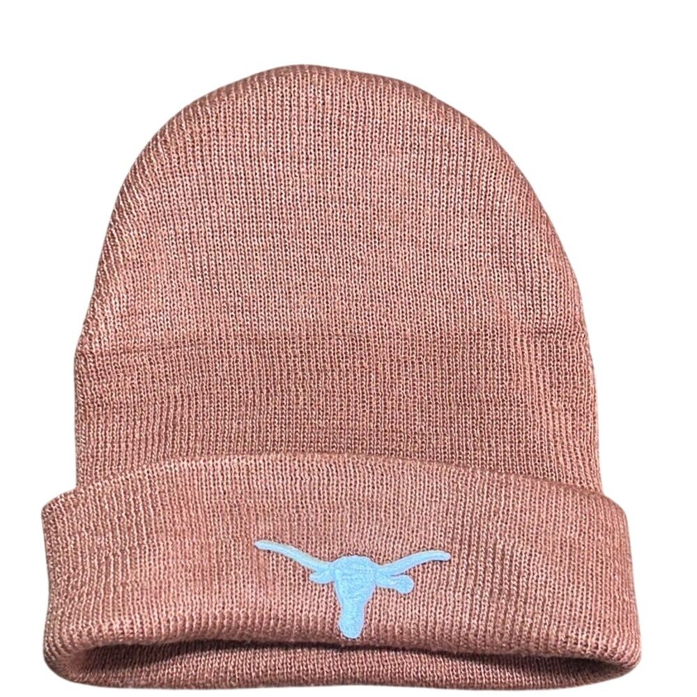 NWOT NB burnt orange knit Texas Longhorns embroidered logo beanie